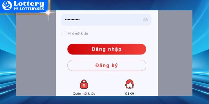 Đăng nhập 92lottery thất bại do lỗi kết nối mạng