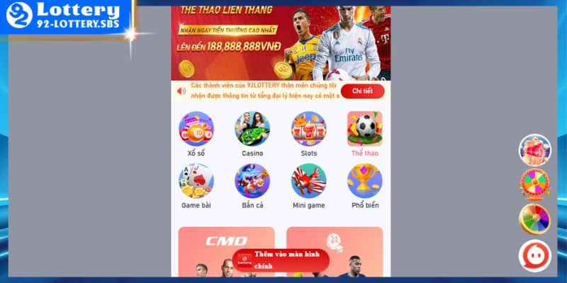 Giới thiệu 92lottery qua hành trình phát triển nhà cái