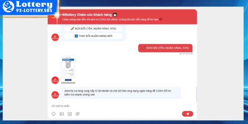 Hướng dẫn người chơi gửi thắc mắc về nhà cái