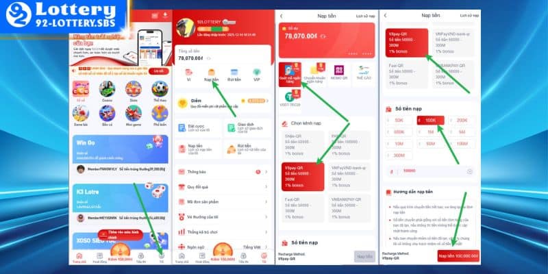 Khi nạp tiền vào bị chậm thì cần làm gì