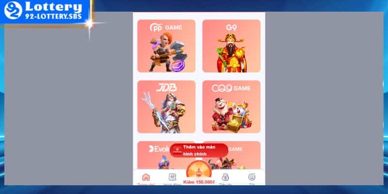 Truy cập link vào 92lottery mới nhất nhanh chóng