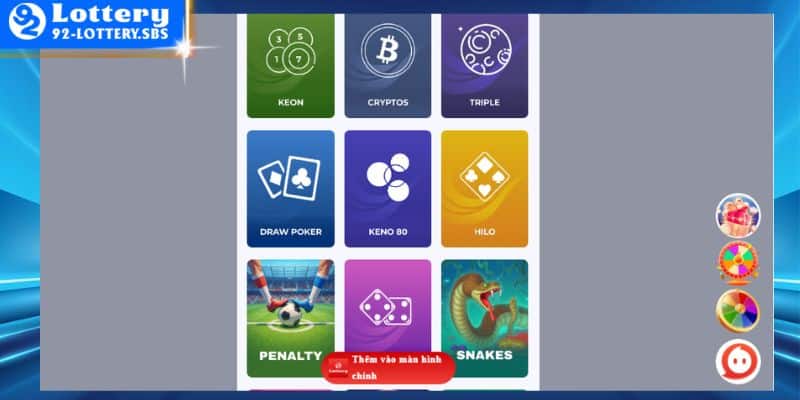 Truy cập trang của nhà cái để đăng ký 92lottery