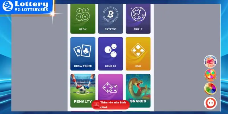 Truy cập trang của nhà cái để đăng ký 92lottery